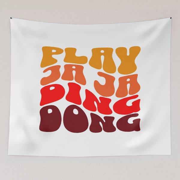 Item preview, Play Ja Ja Ding Dong Groovy Fire Saga Eurovision designed and sold by PG Illustration.