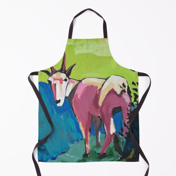 Item preview, Pink Mountain Goat designed and sold by AMOpainting.