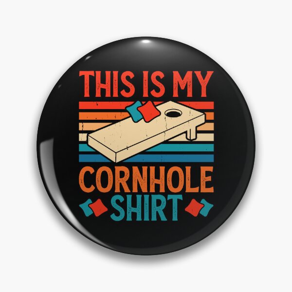 Item preview, This Is My Cornhole Shirt Retro Design - Baggo Team Bean Bag Toss Game - Funny Cornhole Player Vintage designed and sold by naworas.