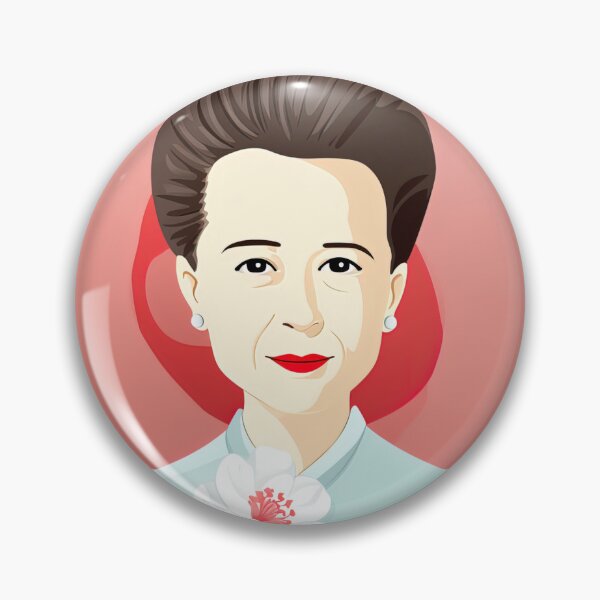Item preview, Simone de Beauvoir | cute style designed and sold by ComicsFactory.