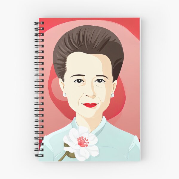 Item preview, Simone de Beauvoir | cute style designed and sold by ComicsFactory.