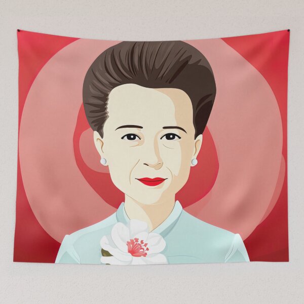 Item preview, Simone de Beauvoir | cute style designed and sold by ComicsFactory.