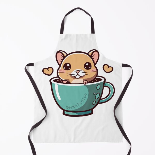 Item preview, Heartwarming Sips: Gerbilccino Bliss designed and sold by EmeraldeaArt.