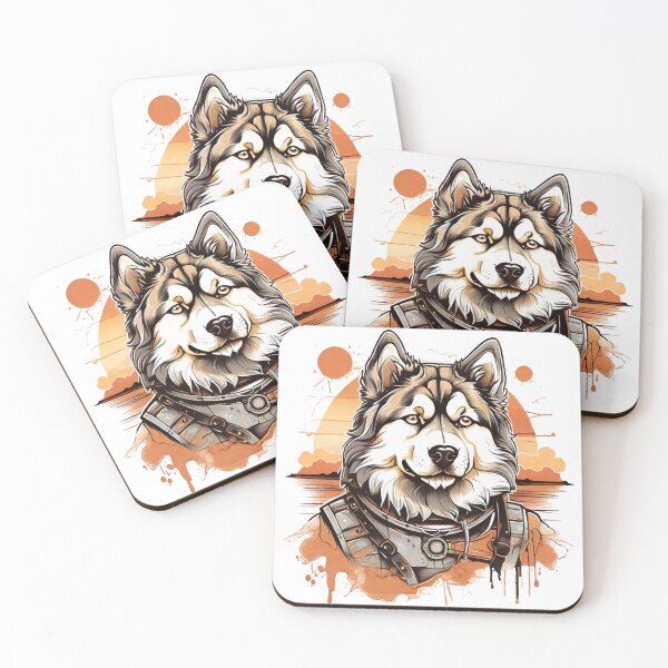 Item preview, Arctic Majesty: Alaskan Malamute Digital Art designed and sold by Fenomena Designs.