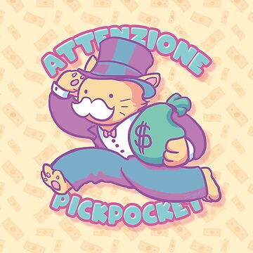 Artwork thumbnail, Attenzione Pickpocket by piratadandi