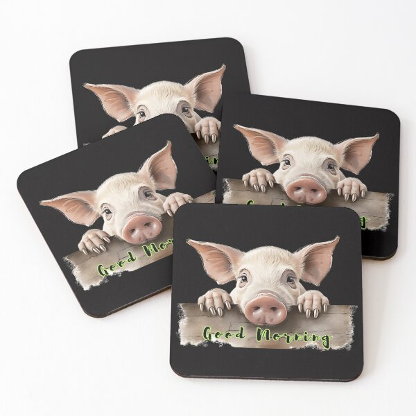 Item preview, Pig Good Morning designed and sold by rafal12345.