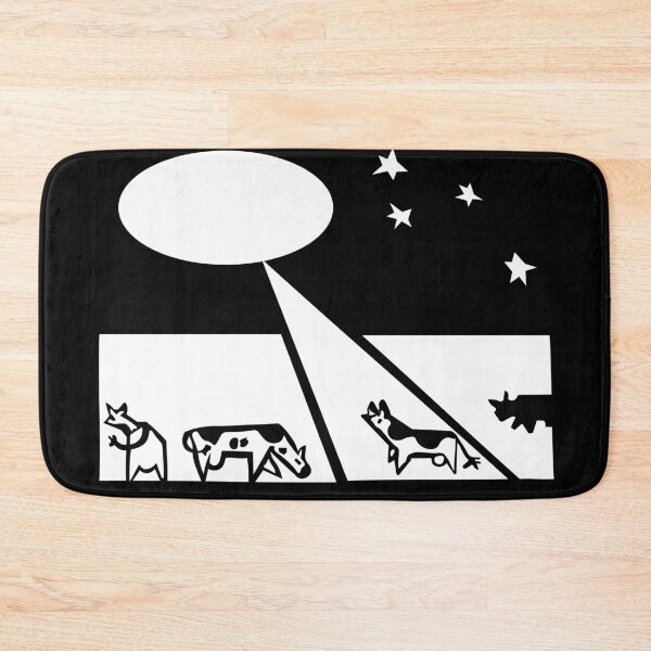 Item preview, Alien Encounter with Cows designed and sold by Botanical Cat.