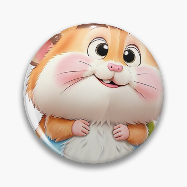 Item preview, Adorable 3D Animated Hamster: A Furry Delight designed and sold by Fenomena Designs.