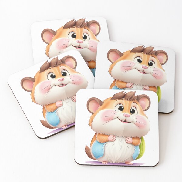 Item preview, Adorable 3D Animated Hamster: A Furry Delight designed and sold by Fenomena Designs.
