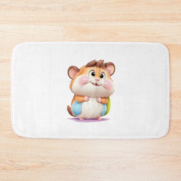 Item preview, Adorable 3D Animated Hamster: A Furry Delight designed and sold by Fenomena Designs.