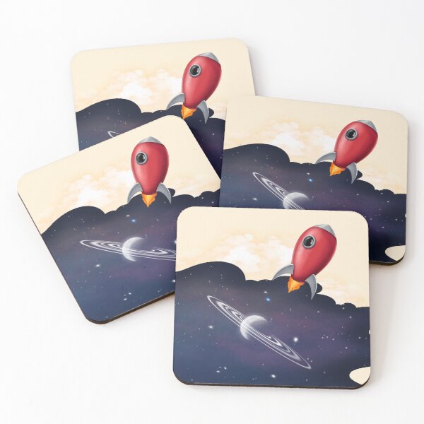 Item preview, Rocket's Journey to the Galaxy designed and sold by LJArtworkDesign.