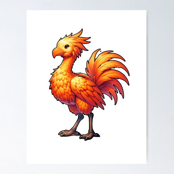 絵画 CHOCOBO RED Amazon.com: Square Enix Final Fantasy Bright Arts