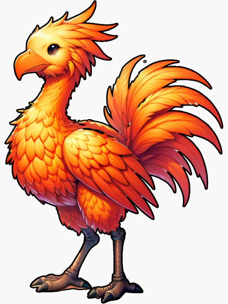 絵画 CHOCOBO RED 絵画 CHOCOBO RED 絵画 CHOCOBO RED Final Fantasy 7