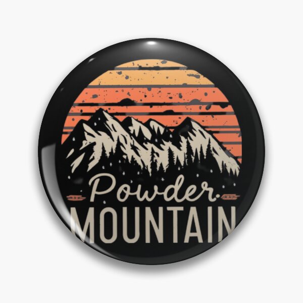 Item preview, Powder Mountain  - Utah  designed and sold by GroovyDino.