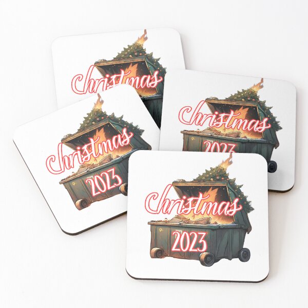 Item preview, Dumpster Fire Christmas 2023 designed and sold by IsntThatNiche.