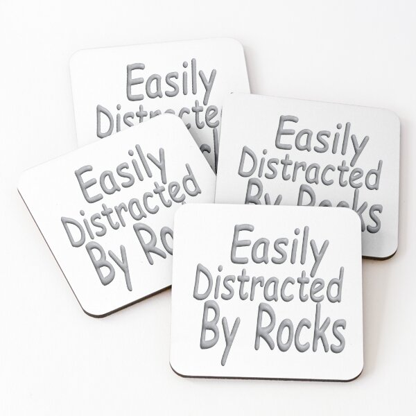 Item preview, Easily distracted by rocks designed and sold by MosArt2000.