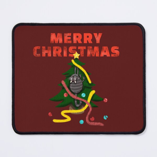 Item preview, Merry Christmas funny cat designed and sold by La Loca.