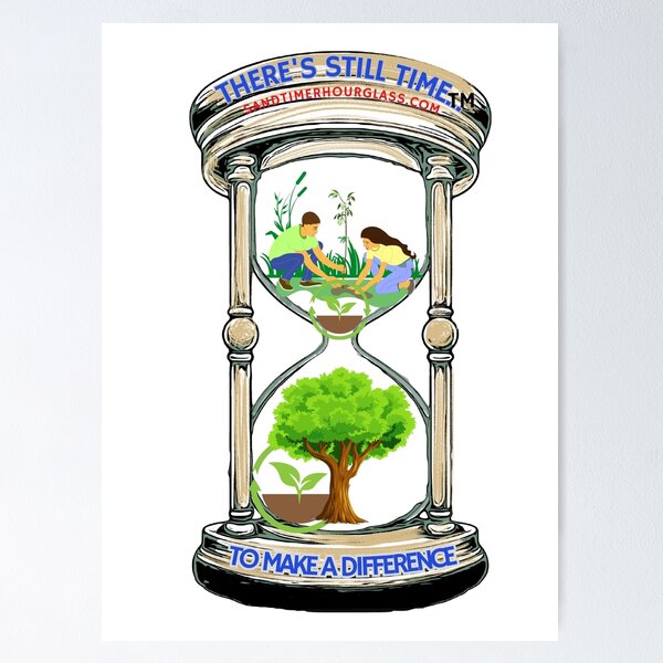 Item preview, To make a difference "THERE'S STILL TIME" (TM) designed and sold by Christopher Bradley.