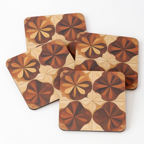 Item preview, Marquetry Pattern designed and sold by SideSignal.