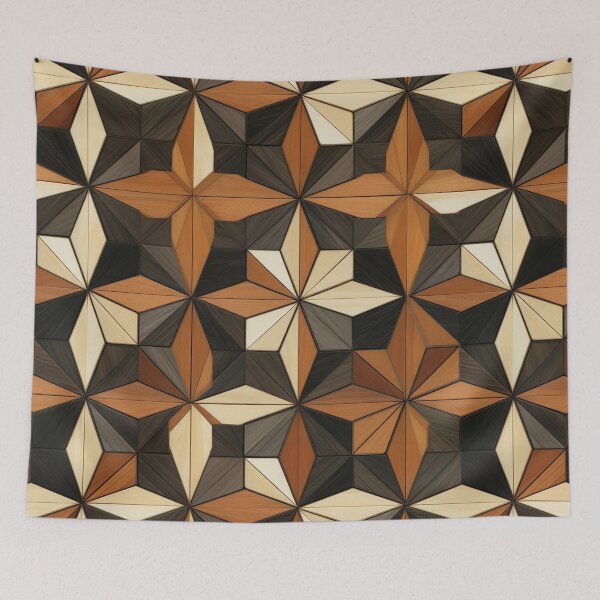 Item preview, Marquetry Pattern designed and sold by SideSignal.