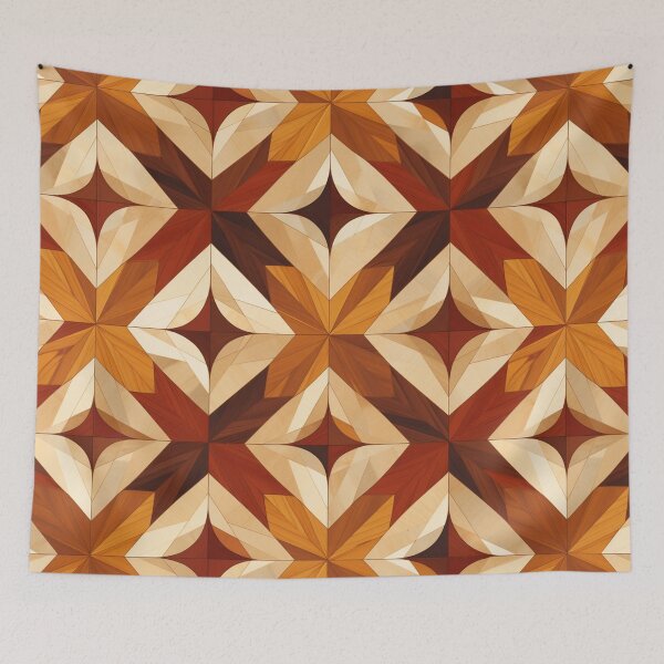 Item preview, Marquetry Pattern designed and sold by SideSignal.