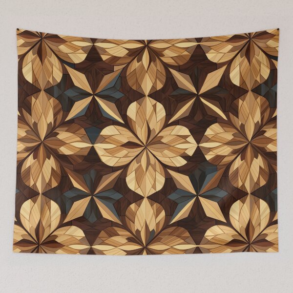 Item preview, Marquetry Pattern designed and sold by SideSignal.