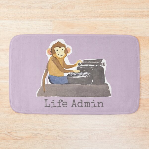 Item preview, Monkey Life Admin Typist  designed and sold by AnimaliaStar.