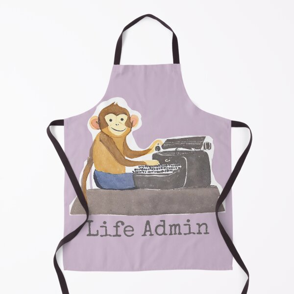 Item preview, Monkey Life Admin Typist  designed and sold by AnimaliaStar.
