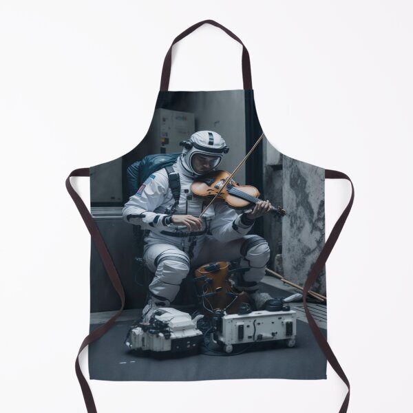 Item preview, Astronaut Playing Violin designed and sold by Brabofox.