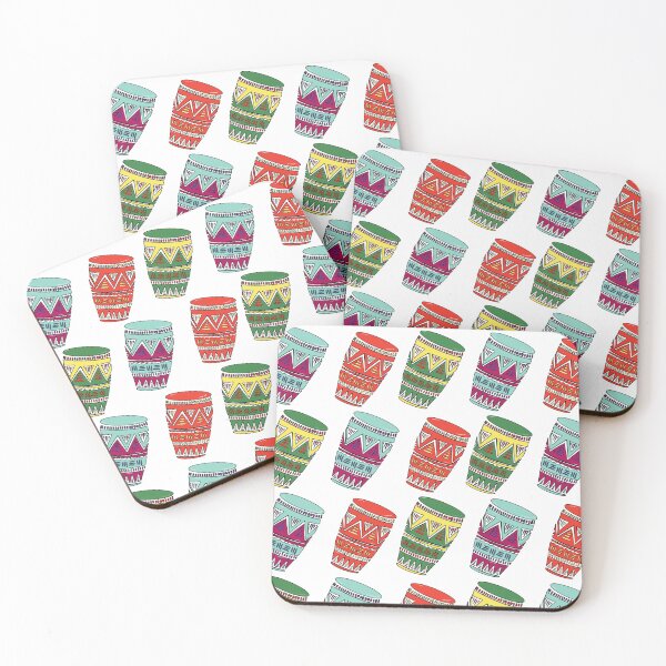 Item preview, Colorful African Drum Pattern  designed and sold by Seedcap7.