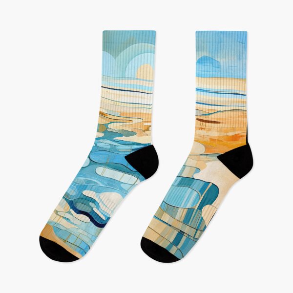 Item preview, Explore "Simplistic & Minimalistic Vintage Sunset" Abstract Art designed and sold by ArtificialGenes.