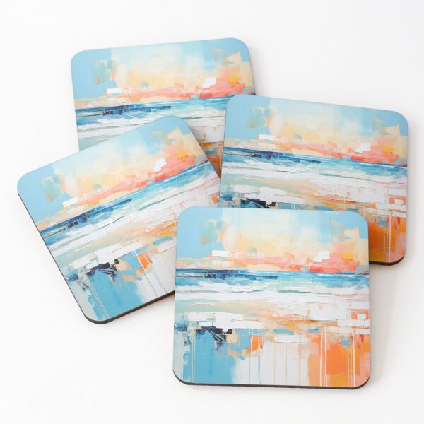 Artikelvorschau, Entdecken Sie "Simplistic & Minimalistic Vintage Sunset" Abstrakte Kunst entworfen und verkauft von ArtificialGenes.