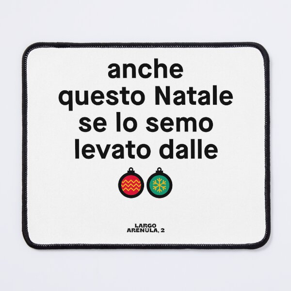Item preview, ANCHE QUESTO NATALE (maglia bianca) designed and sold by largoarenula2.