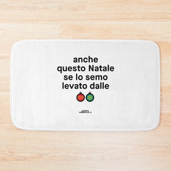 Item preview, ANCHE QUESTO NATALE (maglia bianca) designed and sold by largoarenula2.