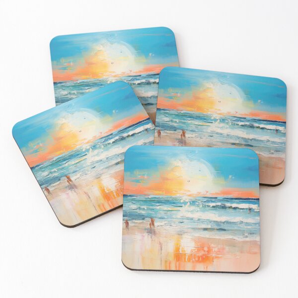 Artikelvorschau, Entdecken Sie "Simplistic & Minimalistic Vintage Sunset" Abstrakte Kunst entworfen und verkauft von ArtificialGenes.