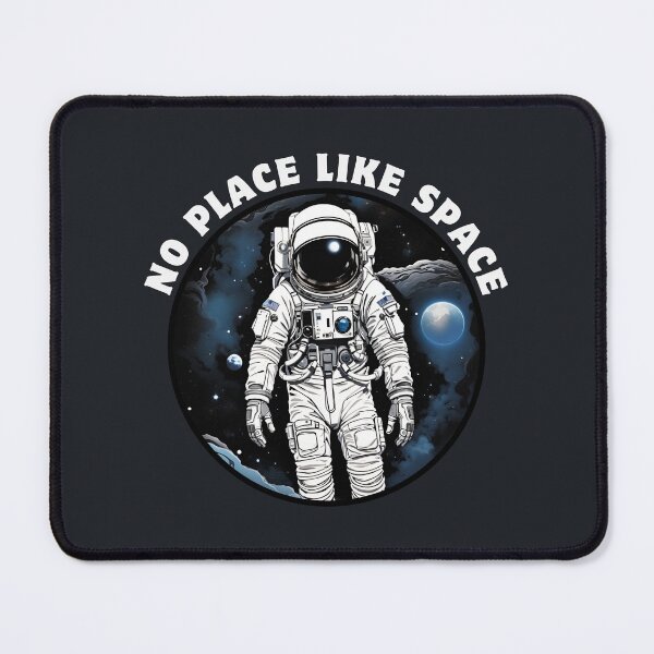 Item preview,  No Place Like Space (Blue Background) designed and sold by MusesWhispers.