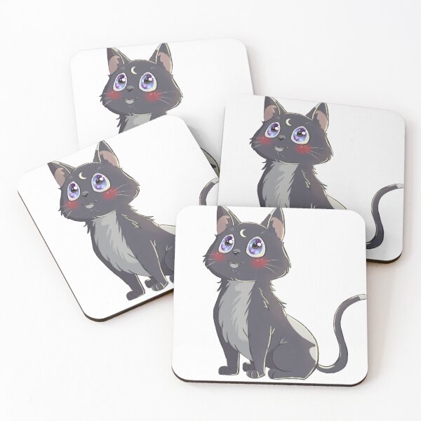 Item preview, Lunar kitten designed and sold by ZolliArt.