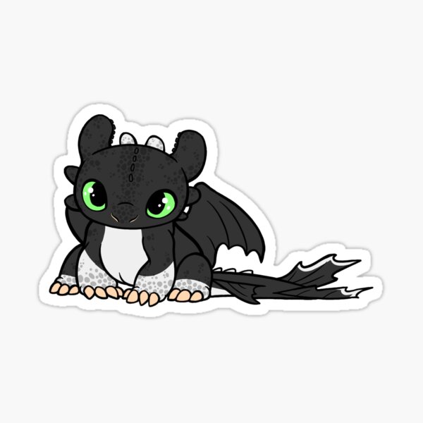 Baby Toothless Sticker