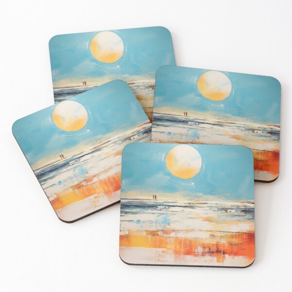 Item preview, Explore "Simplistic & Minimalistic Vintage Sunset" Abstract Art designed and sold by ArtificialGenes.