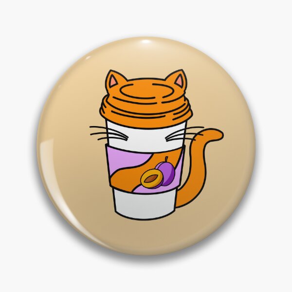 Item preview, Kawaii Coffee | Cat - Prune Cappuccino designed and sold by MyMushroomGrove.