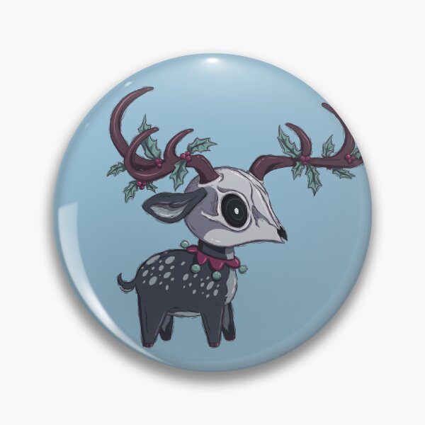 Item preview, Cute Yule Deer Spooky | Cute Nightmare Deer designed and sold by Karli Mogen.