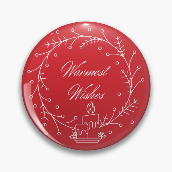 Item preview, Holiday Collection - Warmest Wishes (Red/White) designed and sold by T-WoodCreations.