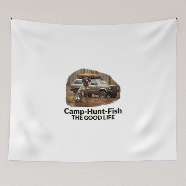 Item preview, Camp, Hunt, Fish GSP and 4WD designed and sold by TimeBender.