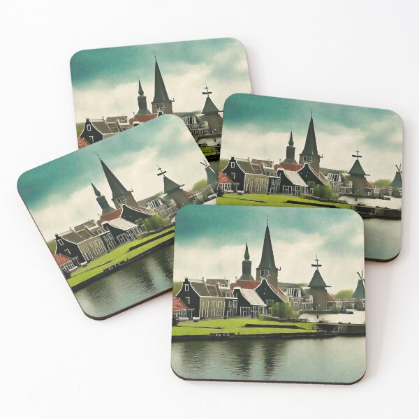 Item preview, Windmills in Zaandam designed and sold by WAJEDART.