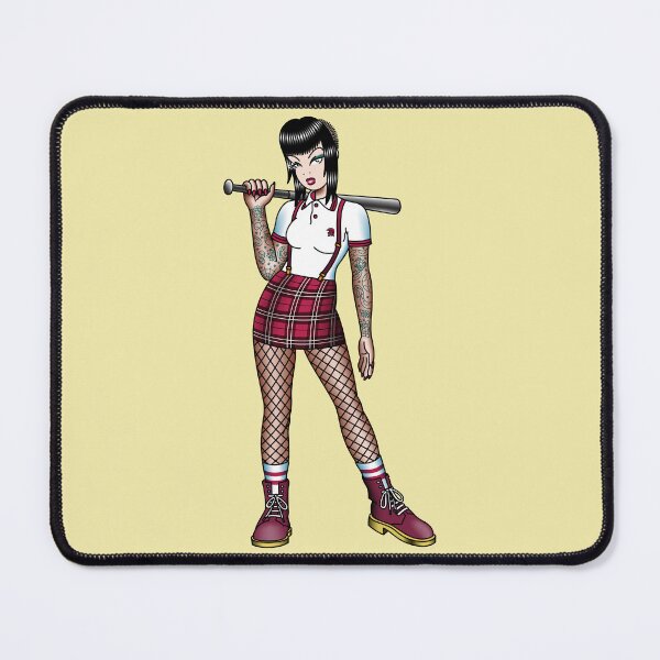 Item preview, Salty-Dog American Traditional Skinhead Girl designed and sold by salty-dog.