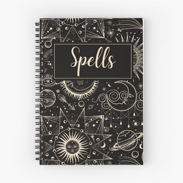 Item preview, Spell Book designed and sold by LoveStuckShop.