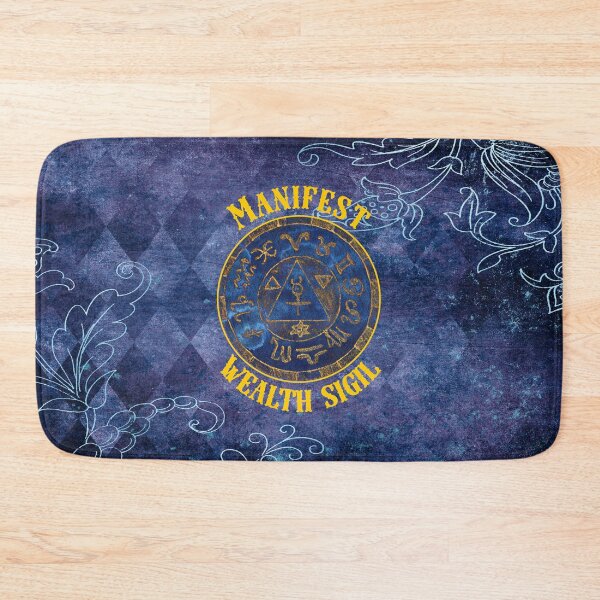Item preview, Manifest Wealth Sigil: Unlock Prosperity, Embrace Abundance: The Manifest Wealth Sigil designed and sold by MysticOzzy.