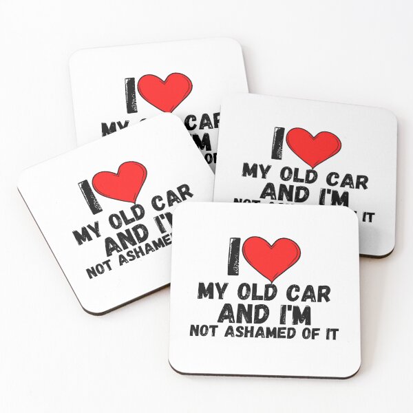 Artikelvorschau, Ich liebe mein altes Auto und ich schäme mich nicht dafür – ein perfektes Symbol für jeden, der eine andere Person liebt entworfen und verkauft von Bielecki-es.