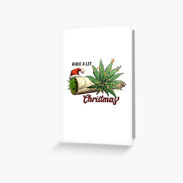 Item preview, Santa's Secret Stash: A Lit Christmas Joint Celebration designed and sold by wall-art-write.