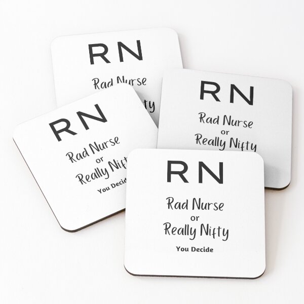 Item preview, RN Rad Nurse or Really Nifty You Decide designed and sold by TugForkFinds.